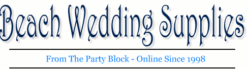 Beach Wedding Accessories